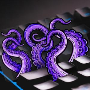 공포 스타일 Cthulhu 바다 괴물 촉수 스쿠터 스티커 DIY 오토바이 연료 탱크 헬멧 사이드 비닐 데칼