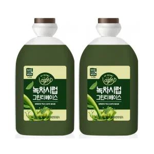 녹차원 녹차시럽 그린티 베이스 1.8kg 2개세트