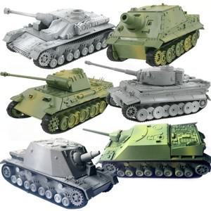 4D 다른 탱크 모델 빌딩 키트 군사 조립 교육 완구 장식 재료 팬더 타이거 Turmtiger 폭행