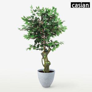 인조나무 해피트리(기둥형C) CN 인테리어 조화나무