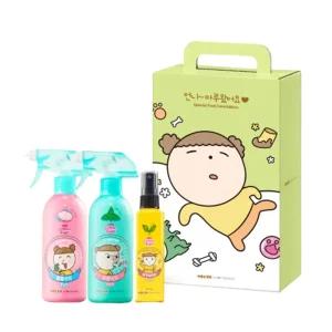 온더바디 풋샴푸 마루는 강쥐 미니세트(385ml 2개 + 풋미스트 그린티향 100ml), 1개