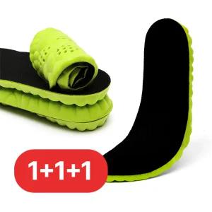 까발로 족저근막염 아치 평발 기능성 운동화 군화 발편한 메모리폼 깔창 인솔 CA007 3개 세트