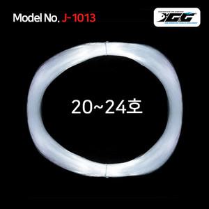 갈치목줄 경심라인(일산 투명 100개) 20-24호 J-1013 선상 낚시 채비 경심줄