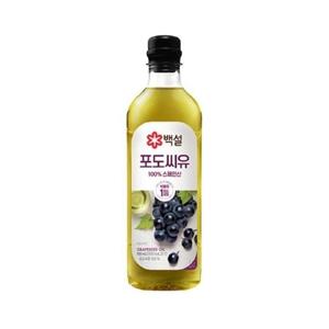 백설 포도씨유 900ml x 3개