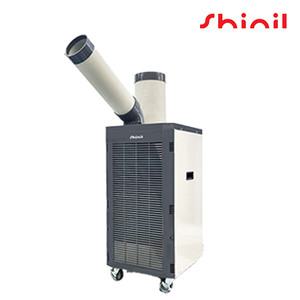 신일 1구 자바라 4L 이동식에어컨 SMA-PC3500G / 실외기없는 공장형 공업용 업소용 산업용 창고