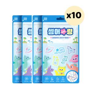 아텍스 썸머링 유아 모기 퇴치 팔찌 물놀이 방수 X40