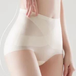 하이웨스트 뱃살보정 쿨팬티 슬림 무봉제 여성팬티