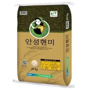 안성마춤농협 안성현미(품종:추청)10kg 23년산 경기미 아끼바레 혈당관리 찰진쌀