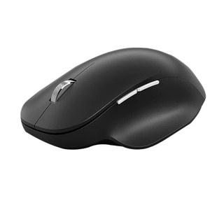 Microsoft Bluetooth 인체공학 마우스 - 편안한 인체공학적 디자인의 매트 블랙, 엄지손가락 휴식, 최대 15개월의 배터리 수명. 지원 PC/노트북 Windows/Mac/Chrome 컴퓨터와 함께 작동합니다