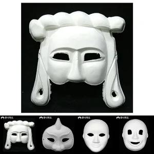 종이탈 반각시탈/종이/파티/얼굴/만들기/모음/그리기/꾸미기/놀이/색칠/채색/사람/아동/가면/어린이/유아