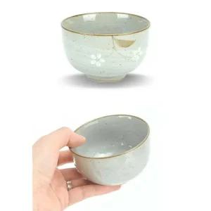 도자기 찻잔 후식잔 식혜잔 수정과잔 8.7x5.5cm 2호 차잔 도자기물컵 도자기컵 호텔물컵