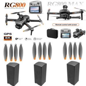 RG800 MAX 드론 배터리 프로펠러 블레이드 액세서리 완구 용 7.4V Lipo 충전동