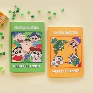 짱구는못말려 위클리 중철노트 색상랜덤 위클리 중철노트 스케줄러 플래너