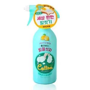 온더바디 발을 씻자 프레쉬 레몬 민트 코튼 풋샴푸 385ml (AD)