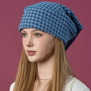 [KOLEAT]자외선차단 반다나 청 데님 헤어두건 손수건 [BLUE]