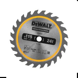 디월트 목공용 원형톱날 24날 115mm DCS571N전용 1T MQ626