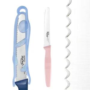 도루코 포켓 집과도 113mm (색상랜덤) 낱개 1개 칼집 케이스 과일칼 스텐 둥근칼날 소형 소도 빵칼 톱니