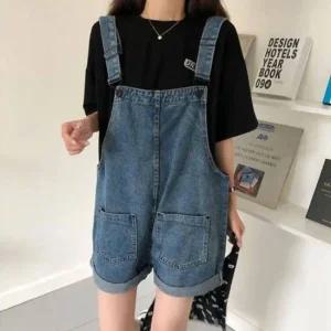 바지 멜빵반바지 원피스 멜빵 데님 멜빵청바지 점프수
