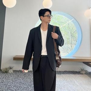 남자오버핏블레이저 남자봄자켓 하객룩 셋업 남자마이