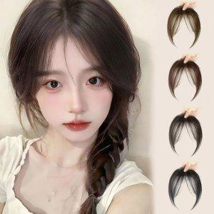 앞머리 가발 시스루 사이드뱅 헤어피스 DD-1
