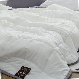 사계절이불 먼지없는 겨울 침구쇼핑몰 싱글 퓨어 데일리 리버서블2 간절기 이불 퀸 Q 화이트