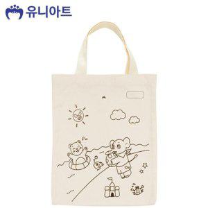 캔버스 그림가방 바다여행 5500 디자인 가방 미술 용품 수납