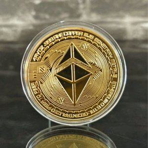이더리움 기념 메달 특별한 친구 생일 선물 블록체인