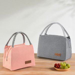 용기 도시락통 죽통 보냉 지퍼형 대용량 가방