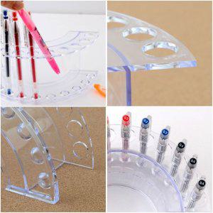 연필꽂이 연필 샤프 볼펜 펜 진열대 상품 진열 아크릴