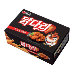 농심 닭다리 핫숯불바베큐 66g X 10개