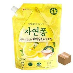 레몬주방세제 대용량 1.1L 1.1L주방리필 대용량세제 자연퐁