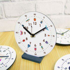 시간학습 교육용탁상시계 교육용책상시계 무소음학습시계