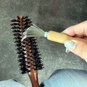 머리카락 헤어브러쉬 제거 머리 클리너 빗 빗청