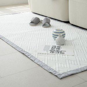 해피니 소파패드 엘리오 듀라론 3중직 소파 패드 돌쇼파 (화이트)