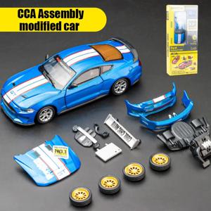 CCA 합금 GT 트랙 스포츠카 모델, DIY 수정, 차체 부품 분해 및 조립, 무료 교체