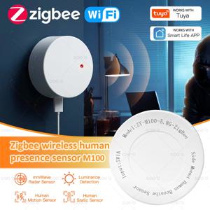 ZigBee Wifi MmWave 인간 존재 모션 센서 레이더 웨이브 인간 감지기 모션 감지기 Tuya 허브 스마트 라이프 홈 오토메이션