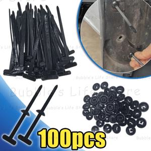 100/50/20pcs 자동차 나일론 타이 랩 케이블 고정 패스너 클립 자동차 호스 고정 지퍼 스트랩 자동 잠금 재사용 가능한 나일론 케이블 타이