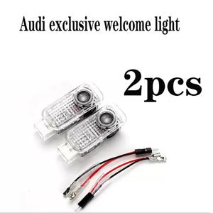 2pcsCar 도어 장식 레이저 프로젝터 로고 조명 아우디 A1A3 8P 8V A4 A5 A6 A7 A8 Q3Q5Q7 Q8 Sline TT RS에 대 한 LED HD 환영 램프
