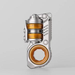 GobiggeR Sinian PEI 스테인레스 스틸 튜닝 포크 Fidget 슬라이더 푸시 계란 안티 스트레스 ADHD EDC Fidget Spinner Toys