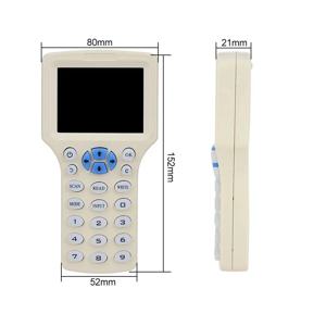 NFC 스마트 카드 리더 라이터 복사기, 125K 13.56MHz RFID 복사기, USB Fob 프로그래머, 복사 암호화 키 복제기, 10 주파수