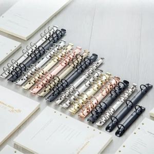 DIY 메모장 금속 바인더 클립, 편지지 파일 폴더, 노트북 바인딩 고리 링, 바인딩 액세서리, A6, A5, B5