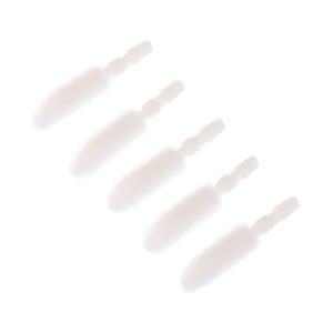 100 Pcs 일회용 화장품 메이크업 립 브러쉬 코튼 헤드 메이크업 화장품 도구 아이 섀도우 립 글로스 도구 메이크업 브러쉬 헤드
