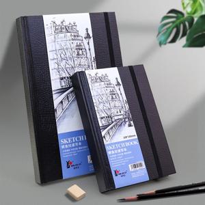 MIKAILAN SketchBook 핸드 스케치 드로잉 노트 저널 플래너 학생 아티스트 그림 미술 용품 ​​80 시트 130g