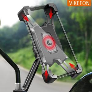 바이케폰 360 °   아이폰에 대 한 회전식 전기 자전거 전화 홀더 MTB 자전거 모토 오토바이 스탠드 브래킷 미끄럼 방지 사이클링