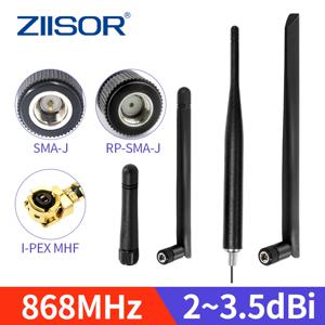 LoRa 868 MHz 안테나 옴니 868 M Lorawan 안테나 통신 안테나 SMA 남성용 접이식 미니 공중 고 이득 3.5dBi, 2 개