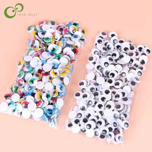 100pcs/200pcs DIY Scrapbooking 공예 프로젝트에 대 한 자기 접착 Googly 흔들기 눈 DIY 인형 액세서리 눈 수 제 장난감 GYH