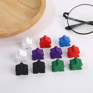 50PCS 16mm 나무 게임 폰 휴머노이드 체스 조각 교체 게임 체스 맨 액세서리