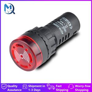 간헐적 소리 및 플래시 소리 및 빛 부저 ED16-22SM 경보 장치 22MM 12V 24V 220V