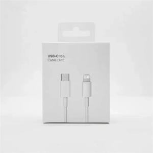 Apple PD 20W 고속 충전 USB C 케이블 iPhone 14 13 12 11 Pro Max Plus XS 고속 충전기 유형 C 데이터 라인 케이블