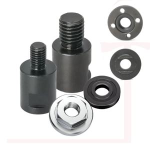 3pcs 앵글 그라인더 M14 ~ M10 금속 인터페이스 커넥터 나사 어댑터 변환기 플레이트로드 너트 슬롯 나사 연결 도구